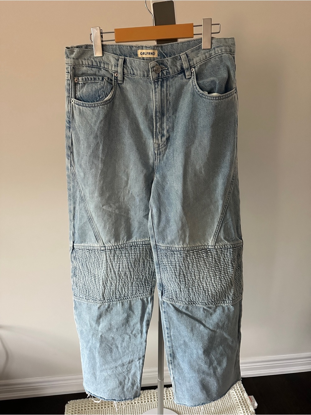 GRLFRND Mariah Wide Leg Racer Jean